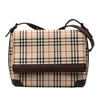 Burberry House Check Canvas Flap Crossbody Secondhand
