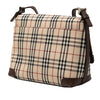Burberry House Check Canvas Flap Crossbody Secondhand