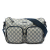 Gucci GG Supreme Double Pocket Crossbody Secondhand