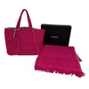 Chanel CC Terry Cloth Reversible Beach Tote Secondhand