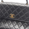 Chanel Medium Lambskin Kelly Top Handle Bag Secondhand