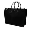 Saint Laurent Large Canvas Rive Gauche Tote Secondhand