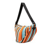 Secondhand Prada Canvas Canapa Baiadera Triangle Logo Shoulder Bag