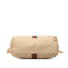 Gucci GG Canvas Web Tassel Tote Secondhand