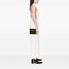 Prada Saffiano Trimmed Tessuto Logo Chain Crossbody Secondhand
