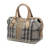 Burberry House Check Canvas Satchel Secondhand