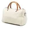 Secondhand Gucci Medium Calfskin Bamboo Shopper Boston Bag