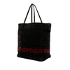 Fendi Velour Logo Tote Secondhand