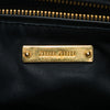 Miu Miu Studded Leather Zip Clutch Secondhand
