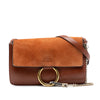 Chloé Small Suede and Calfskin Faye Crossbody Secondhand