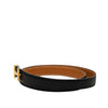 Hermès Box Calf and Courchevel Constance H Reversible Belt Secondhand