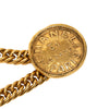 Chanel Gold Plated 31 Rue Cambon Paris Medallion Chain Belt Secondhand