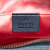 Gucci Small GG Marmont Pearl Studded Denim Crossbody Secondhand