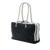 Chanel Paris Venice Quilted Lambskin Lido Shoulder Bag Secondhand