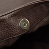 Gucci Medium Pebbled Calfskin Web Heritage Shoulder Bag Secondhand
