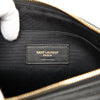 Saint Laurent Croc Embossed Leather Tiny Monogram Zipped Tablet Holder Secondhand
