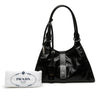 Prada Medium Glossy Calfskin Shoulder Bag Secondhand