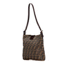 Fendi Zucca Canvas Shoulder Bag Secondhand