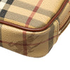 Burberry Haymarket Check Coated Canvas Clutch Secondhand
