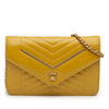 Secondhand Chanel Small Reversed Chevron Lambskin Flap
