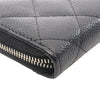 Chanel CC Quilted Caviar Zip Coin Purse Secondhand
