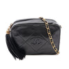 Chanel CC Quilted Lambskin Tassel Camera Bag Secondhand