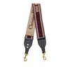 Dior Canvas Logo Embroidered Shoulder Strap Secondhand