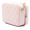 Chanel CC Quilted Lambskin Pearl Crush Camera Bag Secondhand