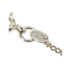 Chanel CC Brass Resin and Strass Logo Pendant Necklace Secondhand