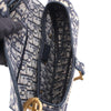 Dior Oblique Embroidered Canvas Saddle Bag Secondhand