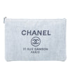 Chanel Large Canvas Deauville O Case Secondhand