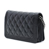 Chanel Quilted Caviar Boy Wallet on Chain Secondhand