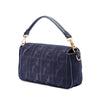 Secondhand Fendi Zucca Embroidered Canvas Baguette Satchel