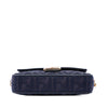 Secondhand Fendi Zucca Embroidered Canvas Baguette Satchel