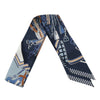 Secondhand Hermès Saddlemaker's Bouquet Twilly Scarf