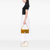 Miu Miu Suede Crystal Chain Satchel Secondhand