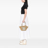LOEWE Small Raffia Anagram Basket Tote Secondhand
