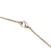 Chanel CC Gold Plated Quilted Pendant Necklace Secondhand