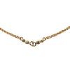 Secondhand Dior Gold Plated Strass CD Logo Charm Necklace