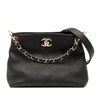 Chanel Small Quilted Caviar City Walk Hobo Secondhand