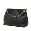 Chanel Small Quilted Caviar City Walk Hobo Secondhand
