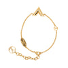 Louis Vuitton Gold Plated Essential V Bracelet Secondhand