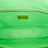 Fendi Zucca Embossed Leather Chain Midi Baguette Secondhand