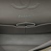 Chanel Medium Classic Striated Patent Double Flap Secondhand