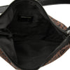 Fendi Zucchino Canvas Oyster Shoulder Bag Secondhand