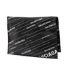 Secondhand Balenciaga Calfskin Allover Logo Shopper Tote