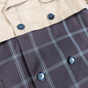 Marni Checkered Two-Tone Trench Coat, Size 38 Secondhand