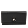 Louis Vuitton Leather Lockme II Long Wallet Secondhand