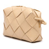 Bottega Veneta Small Lambskin Intreccio Cassette Camera Bag Secondhand