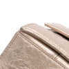 Balenciaga Small Metallic Calfskin Crush Chain Shoulder Bag Secondhand